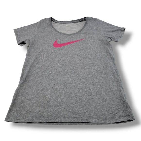 Nike Top Size Large Lg The Nike Tee Nike Dri-Fit Athletic Cut T-Shirt Activewear - Picture 1 of 4